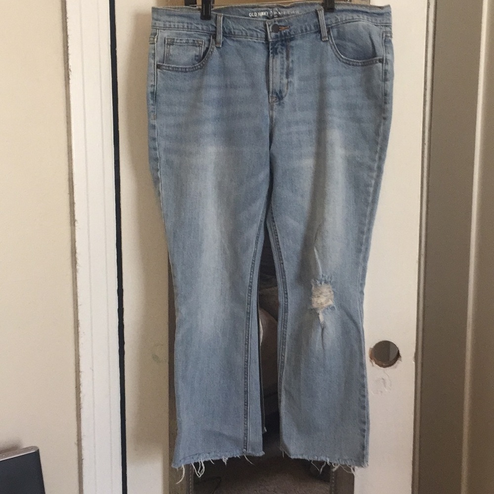 Old Navy cropped jeans